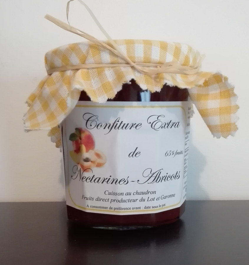 Confiture Extra de Nectarines-Abricots