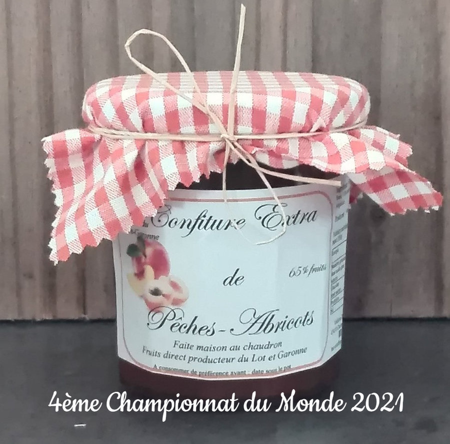 Confiture Extra de Pêches-Abricots