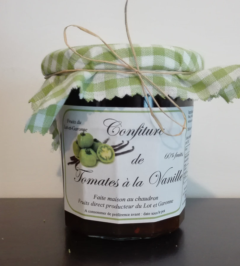 Confiture de Tomates à la Vanille