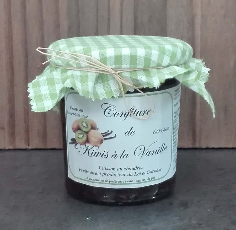 Confiture Extra de Kiwis à la Vanille