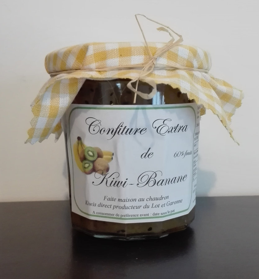Confiture Extra de Kiwis-Bananes